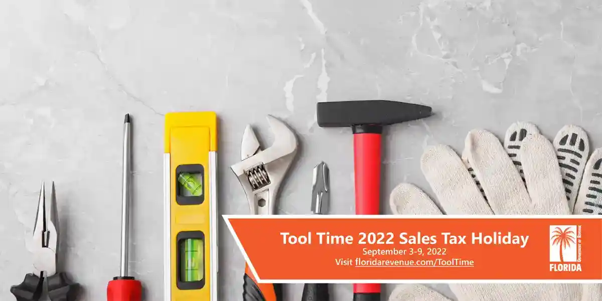 Read more about the article Florida Tool Time Sales Tax Holiday September 2022